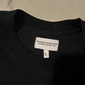 Diamond cross ranch tee